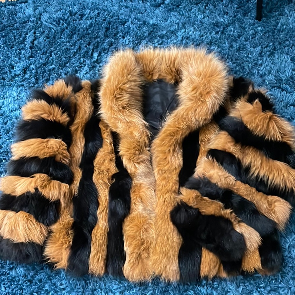 Genuine fur coat